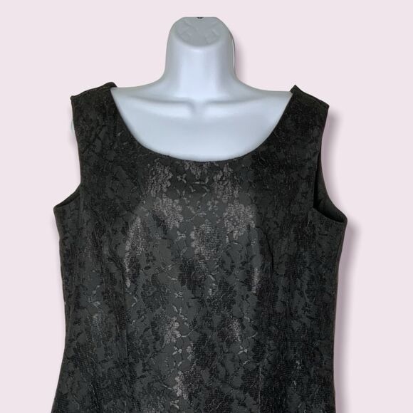 Braemar Formal Classic Lace Black Dress Size 15/16 - Picture 3 of 7